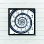 Wallity Reloj de Pared Decorativo Multicolor 45x45 cm